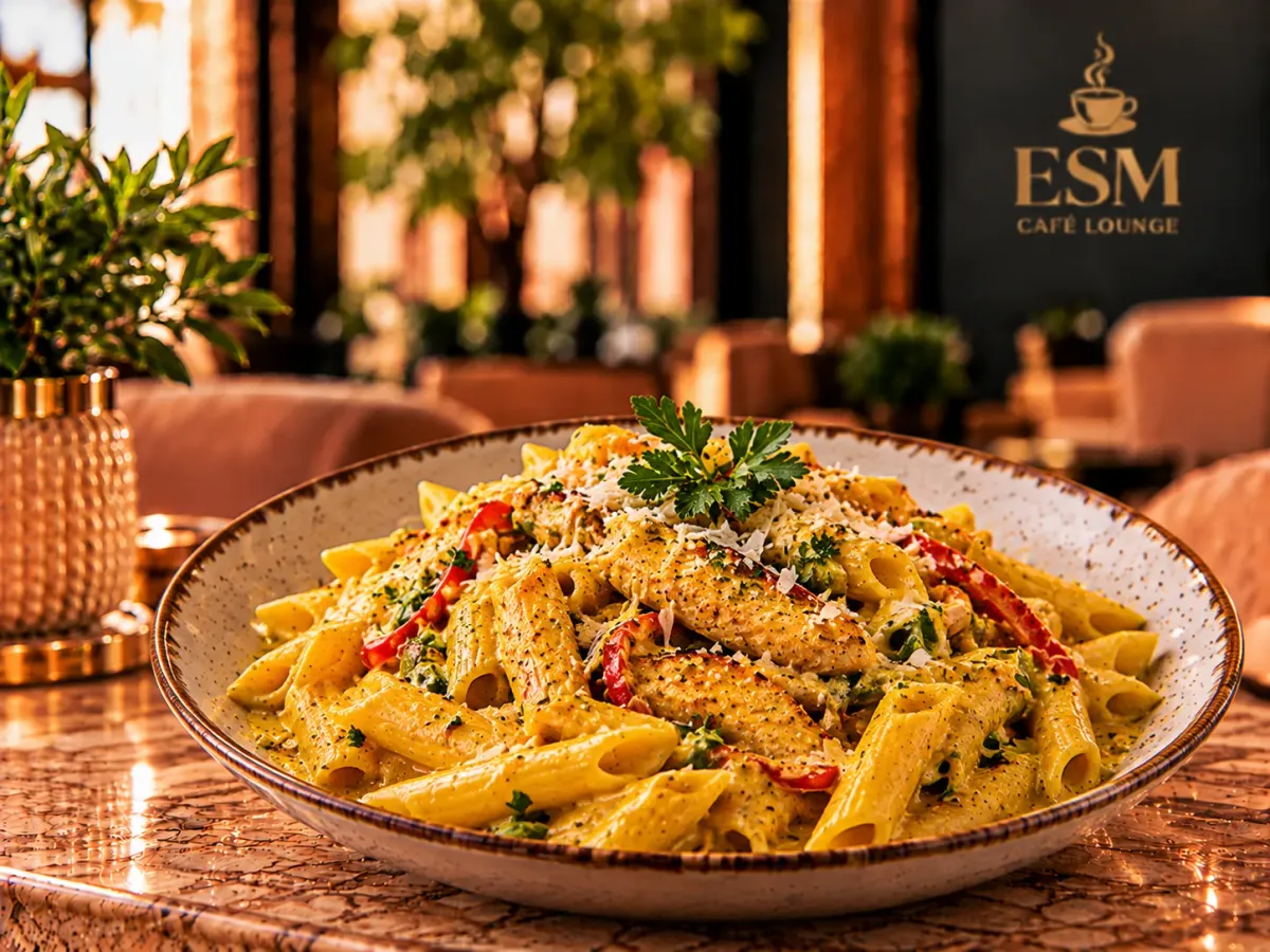 Köri Soslu Penne